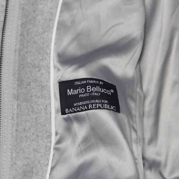 Banana Republic Mario Bellucci Wool Blend Jacket Women's Size Petite Medium - Picture 5 of 5